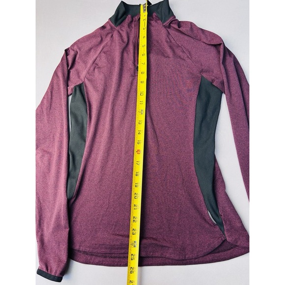 REI Women's S Dark Burgundy Athletic‎ 1/4 Zip Pullover - Picture 11 of 14